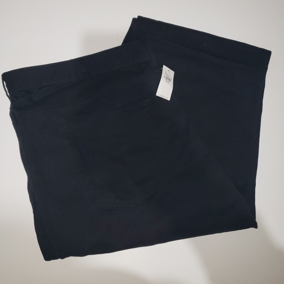 Mens Old Navy Black Straight Leg Jeans - Picture 2 of 5